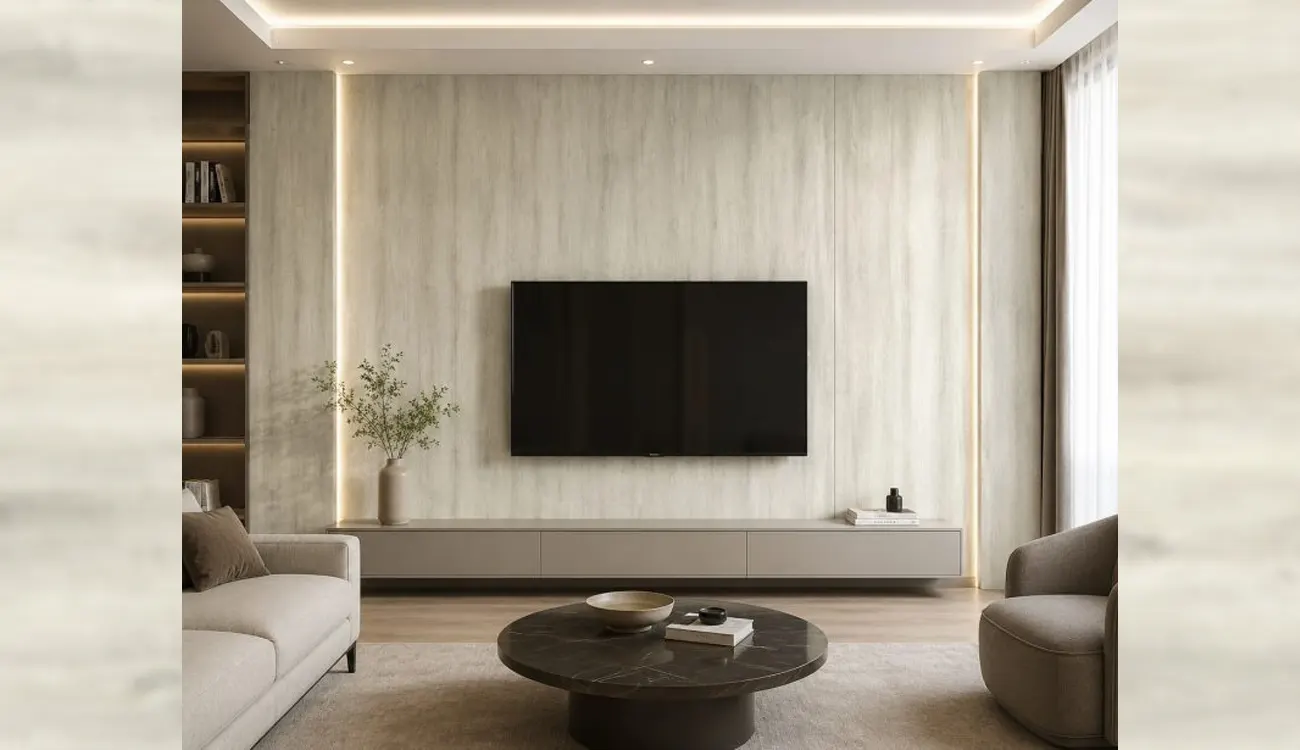 Light Ahşap Desenli Spc Duvar Paneli