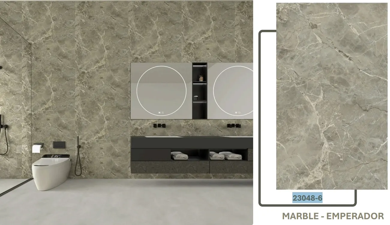 MARBLE EMPERADOR SPC ZEMİN VE DUVAR PANELİ