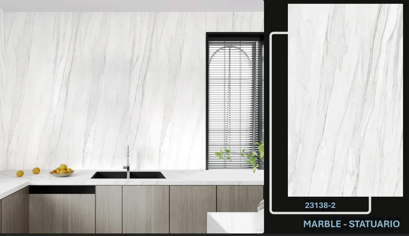 MARBLE STATUARIO BİANCO SPC PANELİ